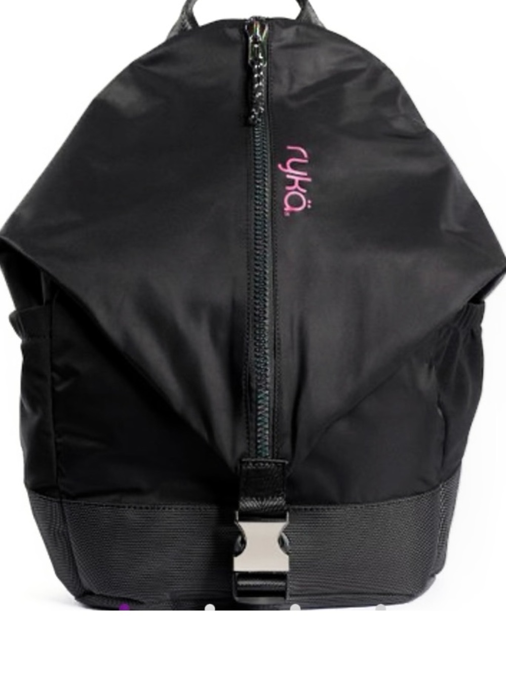 RYKA Backpack NWT Epic Trek With Shoe Bag Gym Laptop Overnight School Black Lg